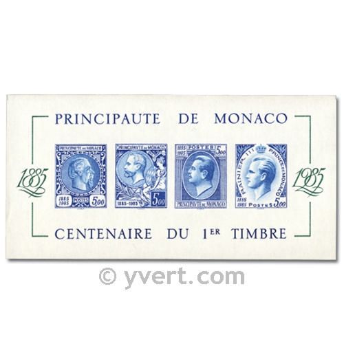 n° 33a -  Timbre Monaco Bloc et feuillets