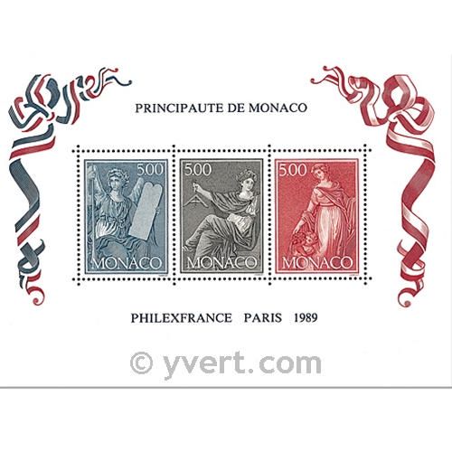 n° 47 -  Timbre Monaco Bloc et feuillets