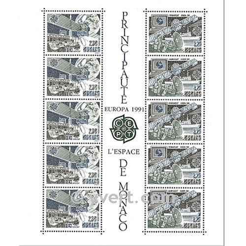 nr. 52 -  Stamp Monaco Souvenir sheets