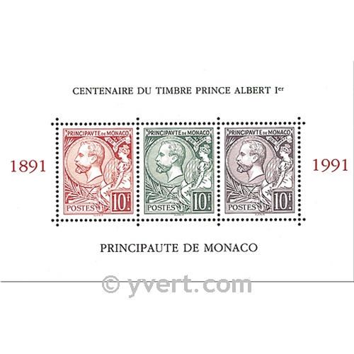 nr. 53 -  Stamp Monaco Souvenir sheets