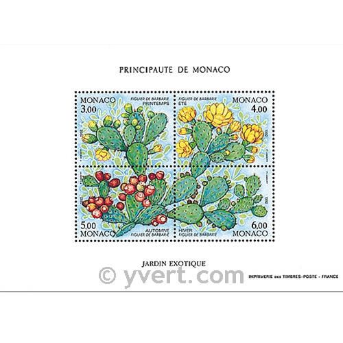 nr. 55 -  Stamp Monaco Souvenir sheets