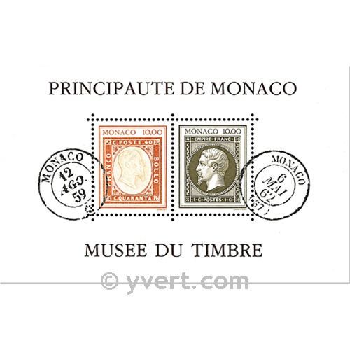 n° 58 -  Timbre Monaco Bloc et feuillets