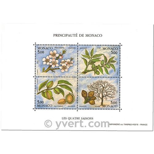 nr. 60 -  Stamp Monaco Souvenir sheets