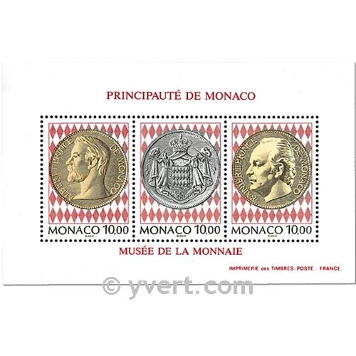 n° 66 -  Timbre Monaco Bloc et feuillets