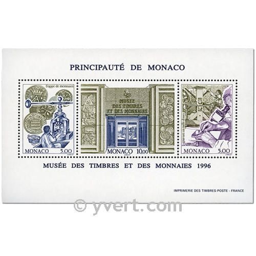 nr. 73 -  Stamp Monaco Souvenir sheets