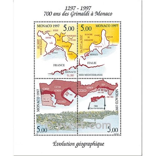 nr. 76 -  Stamp Monaco Souvenir sheets