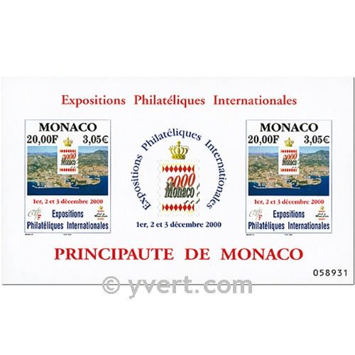 nr. 85 -  Stamp Monaco Souvenir sheets