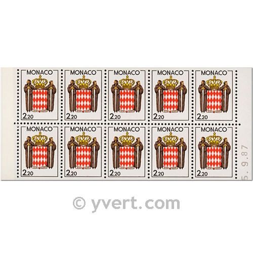 nr. 1 -  Stamp Monaco Booklet Panes