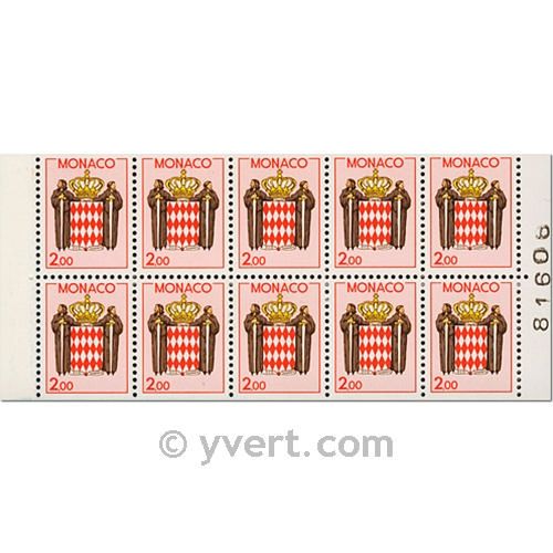 nr. 2 -  Stamp Monaco Booklet Panes