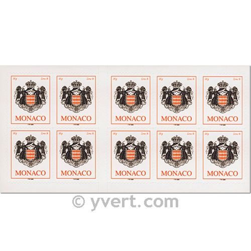 nr. 15 -  Stamp Monaco Booklet Panes