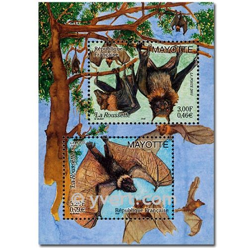 nr. 5 -  Stamp Mayotte Booklets panes