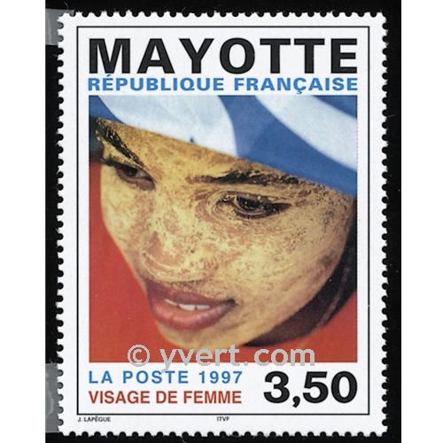 n° 47 -  Timbre Mayotte Poste