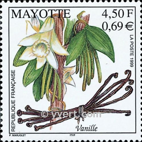 n.o 78 -  Sello Mayotte Correos