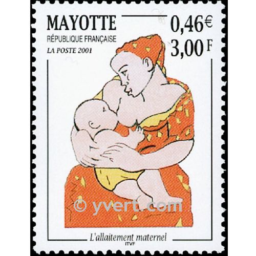 nr. 98 -  Stamp Mayotte Mail