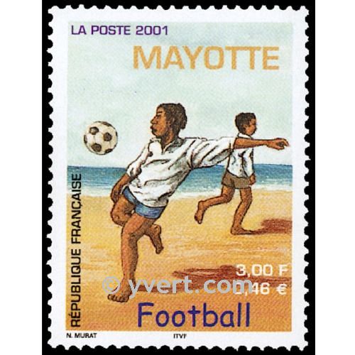 n° 101 -  Timbre Mayotte Poste