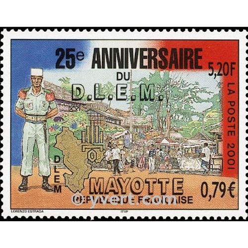 nr. 103 -  Stamp Mayotte Mail