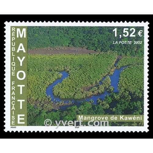 n° 129 -  Timbre Mayotte Poste