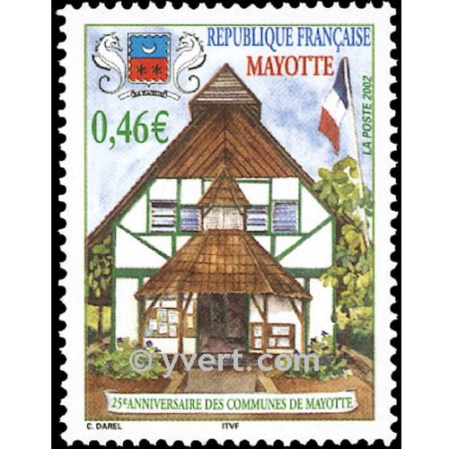 n° 131 -  Timbre Mayotte Poste