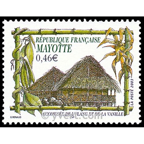 n.o 140 -  Sello Mayotte Correos