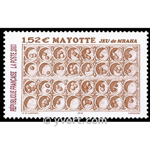 n° 145 -  Timbre Mayotte Poste