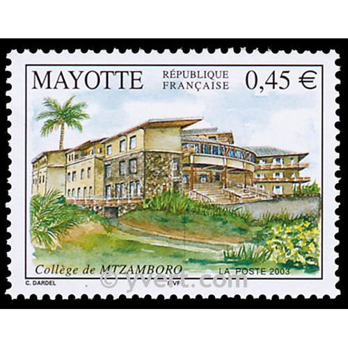 n.o 146 -  Sello Mayotte Correos