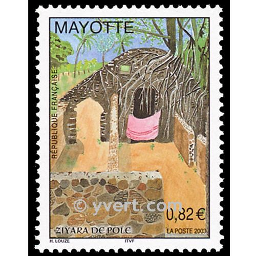 n.o 147 -  Sello Mayotte Correos