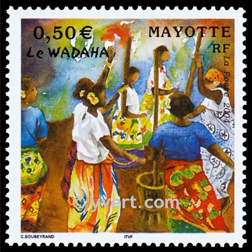 n.o 149 -  Sello Mayotte Correos