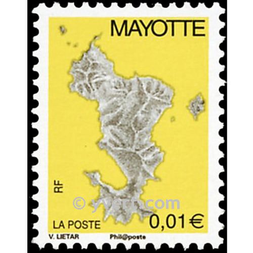 n°150a - Timbre Mayotte Poste