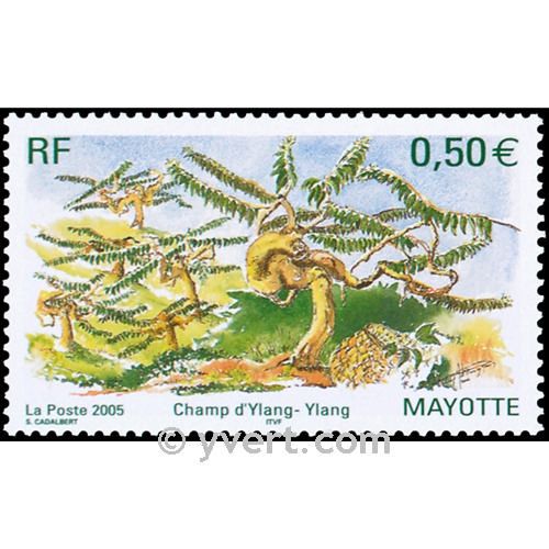 n° 170 -  Timbre Mayotte Poste