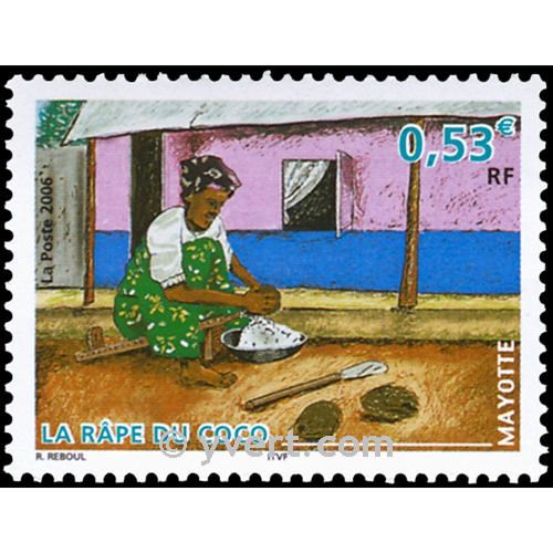 n.o 183 -  Sello Mayotte Correos