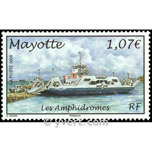 n.o 188 -  Sello Mayotte Correos