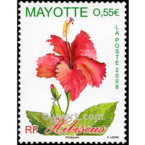 n.o 214 -  Sello Mayotte Correos