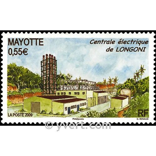 n.o 220 -  Sello Mayotte Correos