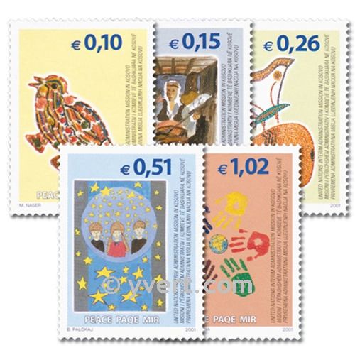 n° 11/15 -  Timbre Kosovo - ONU Poste