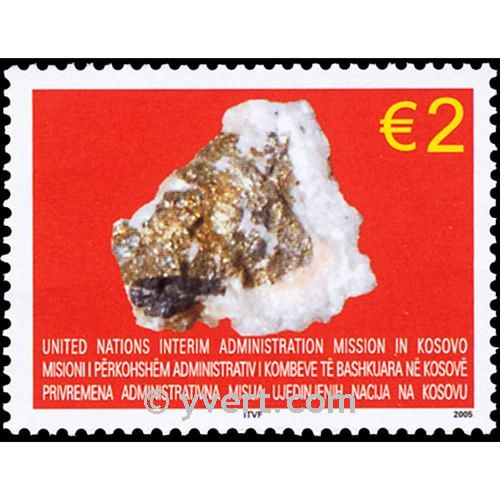 n° 42 -  Timbre Kosovo - ONU Poste