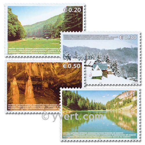 n° 54/57 -  Timbre Kosovo - ONU Poste