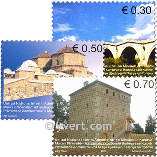 n° 86/89 -  Timbre Kosovo - ONU Poste