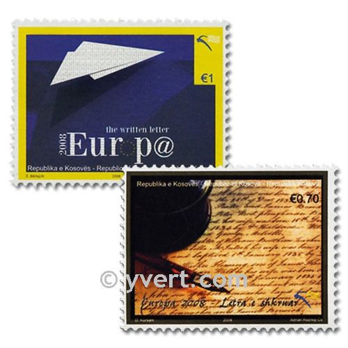 n° 9/10 -  Timbre Kosovo Poste