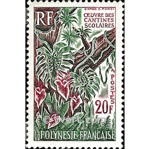 n° 35 -  Timbre Polynésie Poste