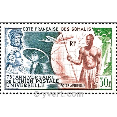 nr. 23 -  Stamp French Somaliland Air Mail