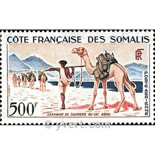 n° 29 -  Selo Somalilândia Francesa Correio aéreo