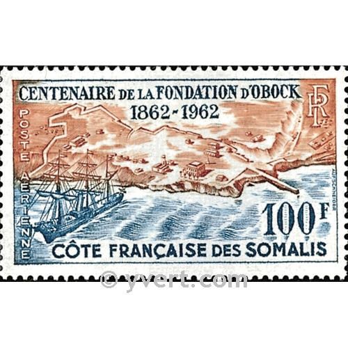 nr. 30 -  Stamp French Somaliland Air Mail