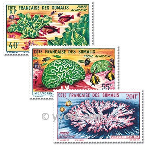 nr. 34/36 -  Stamp French Somaliland Air Mail