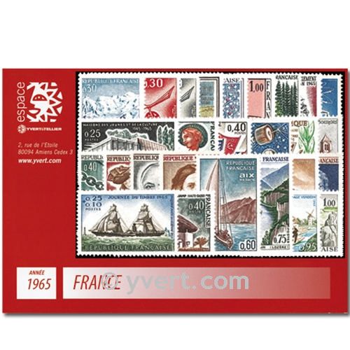 n° 1435/1467  - Timbre France Année complète  (1965)