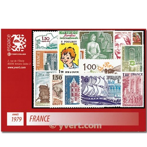 n° 2028/2072  - Timbre France Année complète  (1979)