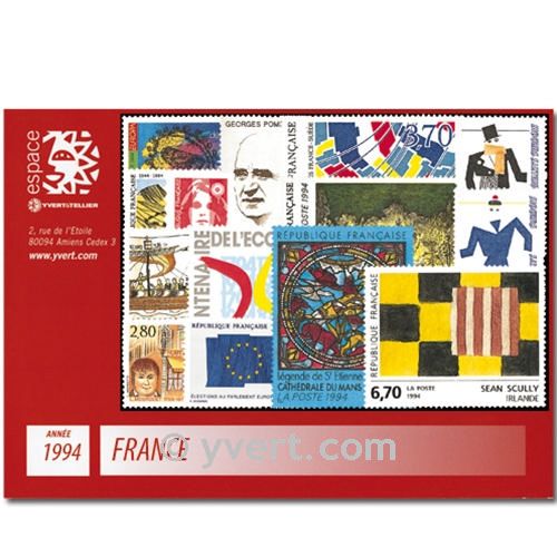 n° 2854/2917  - Timbre France Année complète  (1994)