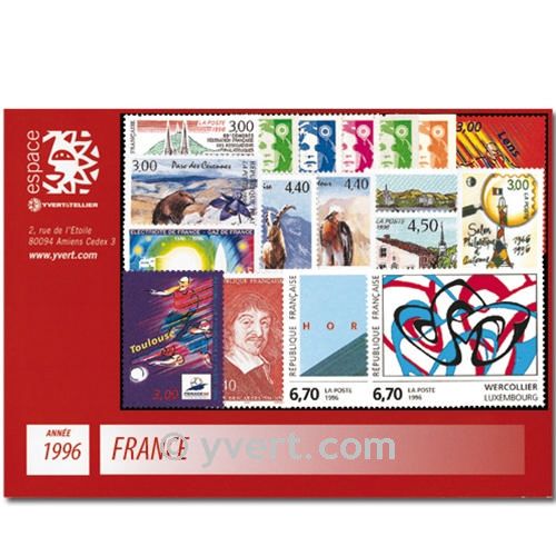 n° 2986/3041  - Timbre France Année complète  (1996)