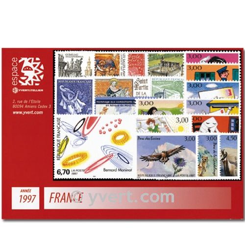 n° 3042/3128  - Stamp France Year set  (1997)