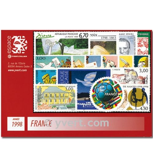 n° 3129/3210  - Timbre France Année complète  (1998)