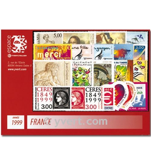 n° 3211/3293  - Timbre France Année complète  (1999)